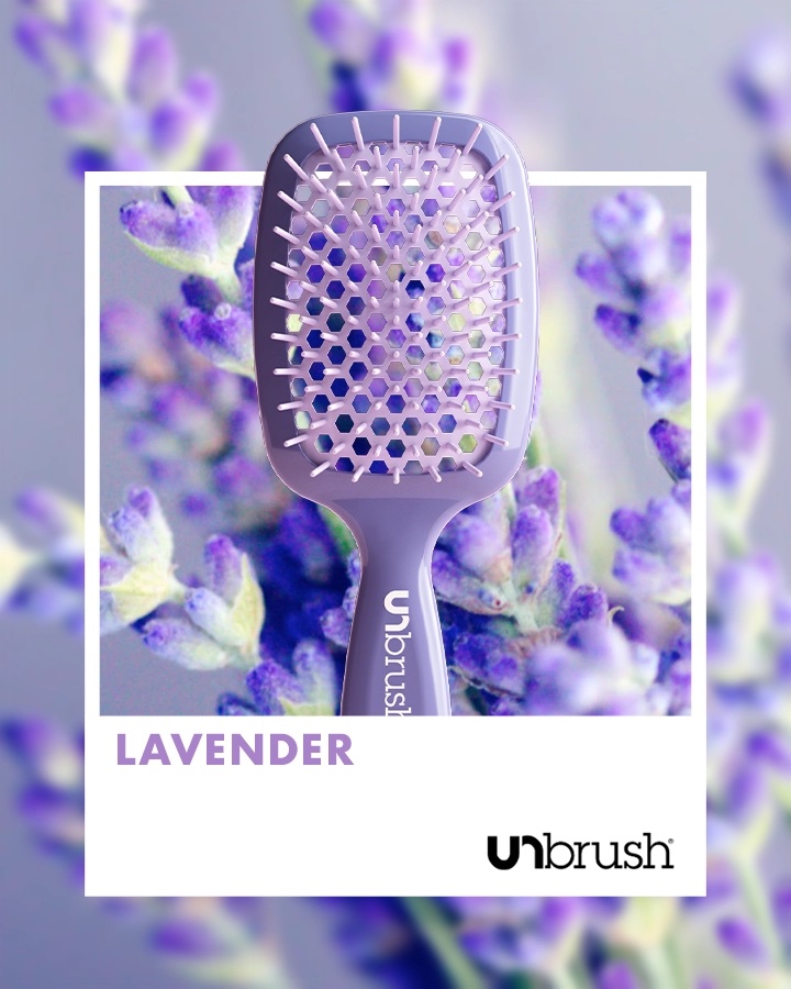 UNbrush Detangling Hair Brush Lavender