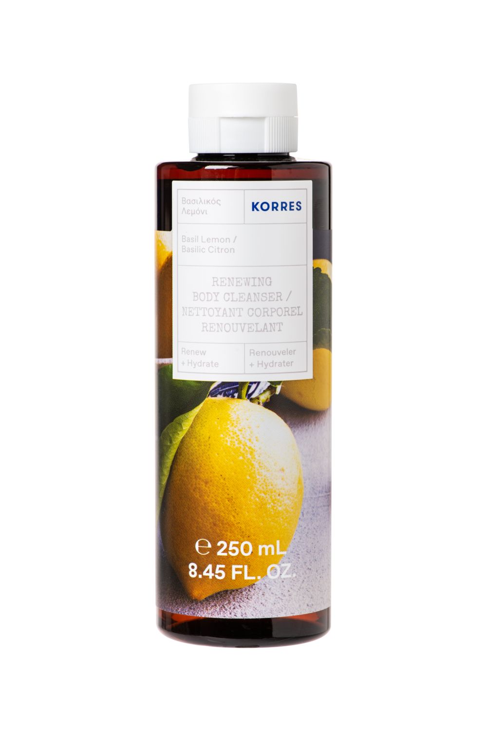 BASIL LEMON Revitalisierendes Duschgel