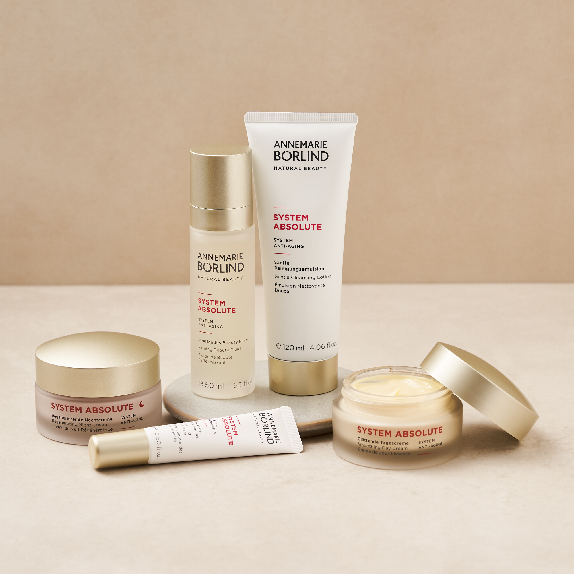 System Absolute Glättende Augencreme