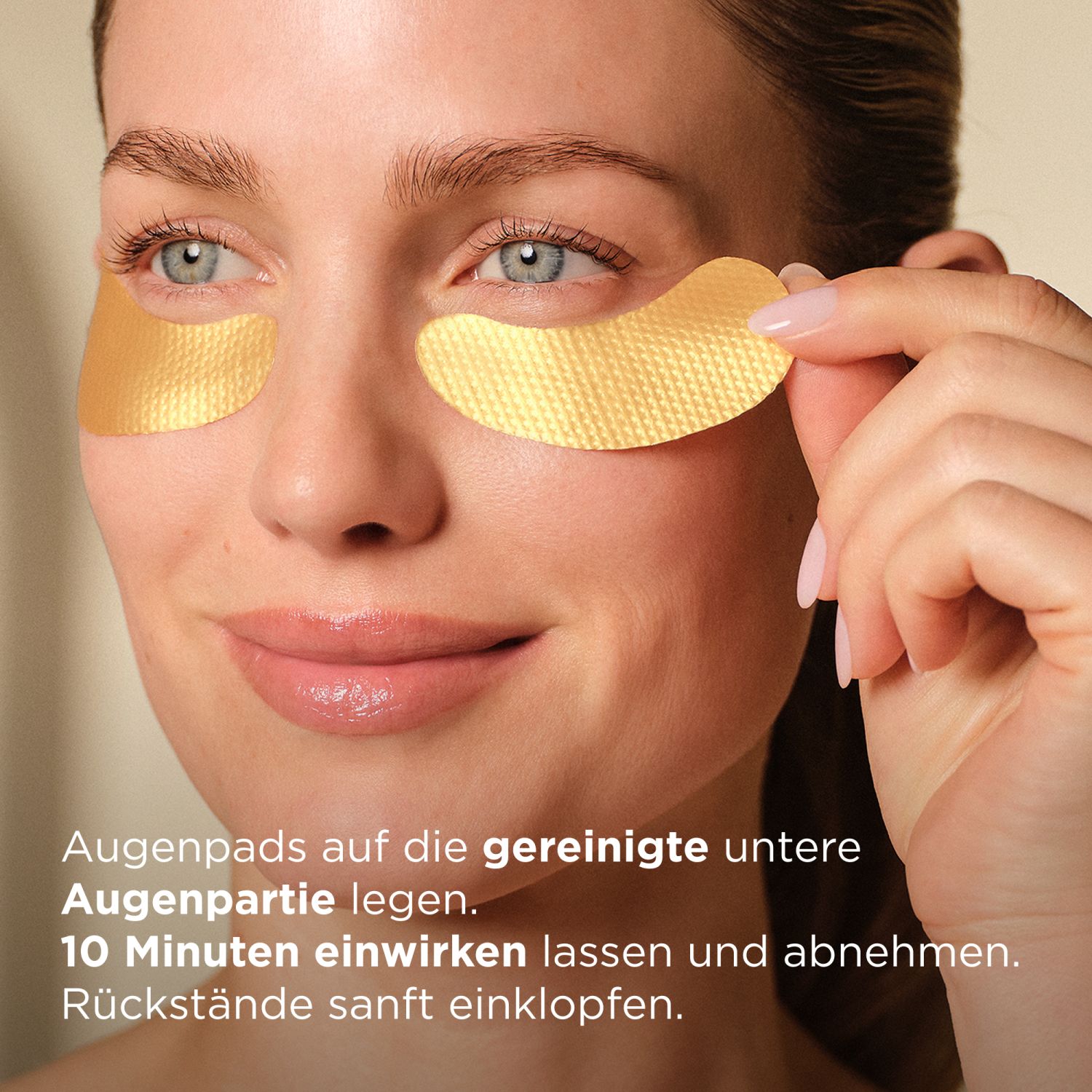 EYE PATCHES GOLD Sofort glättende Augenpads