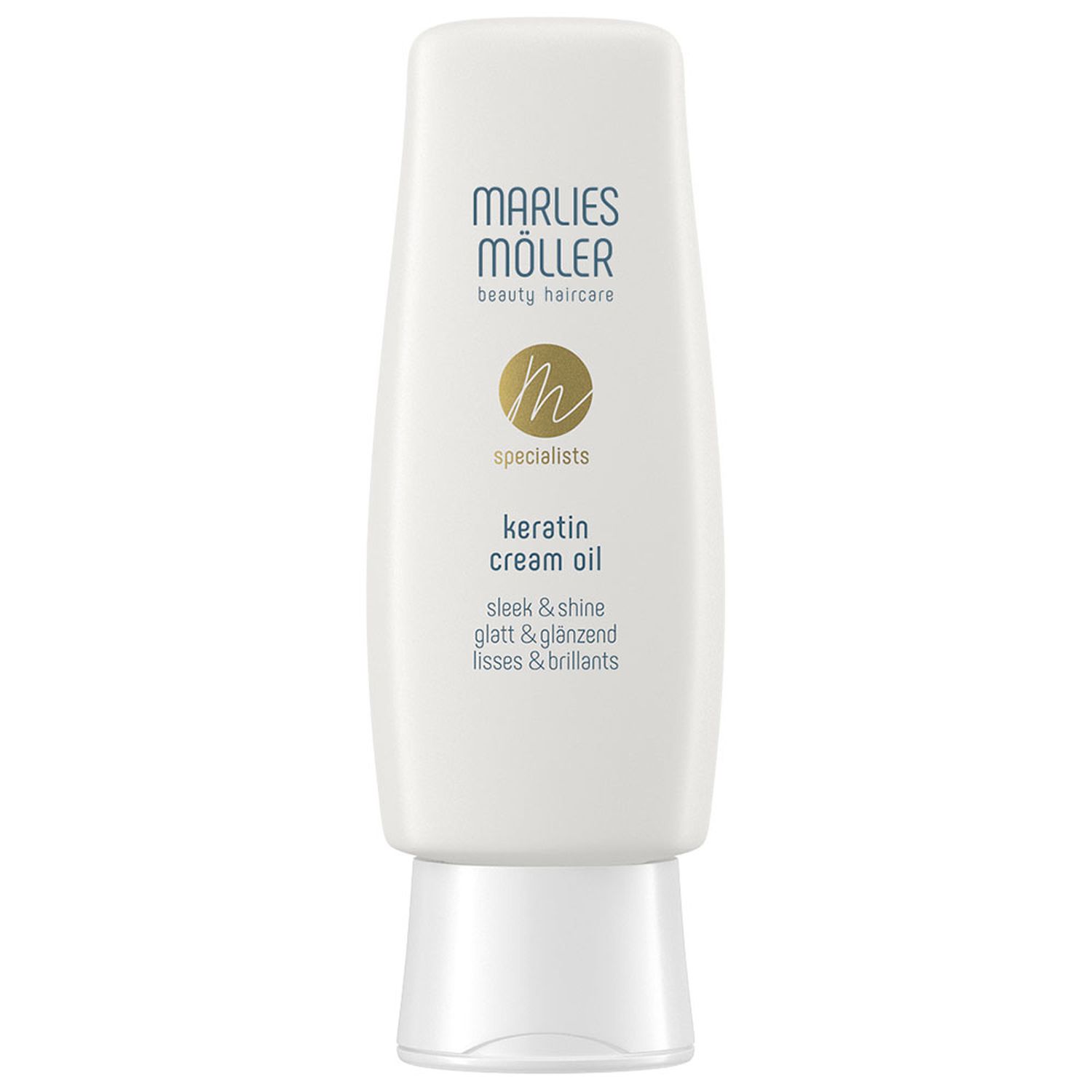 keratin cream oil sleek & shine