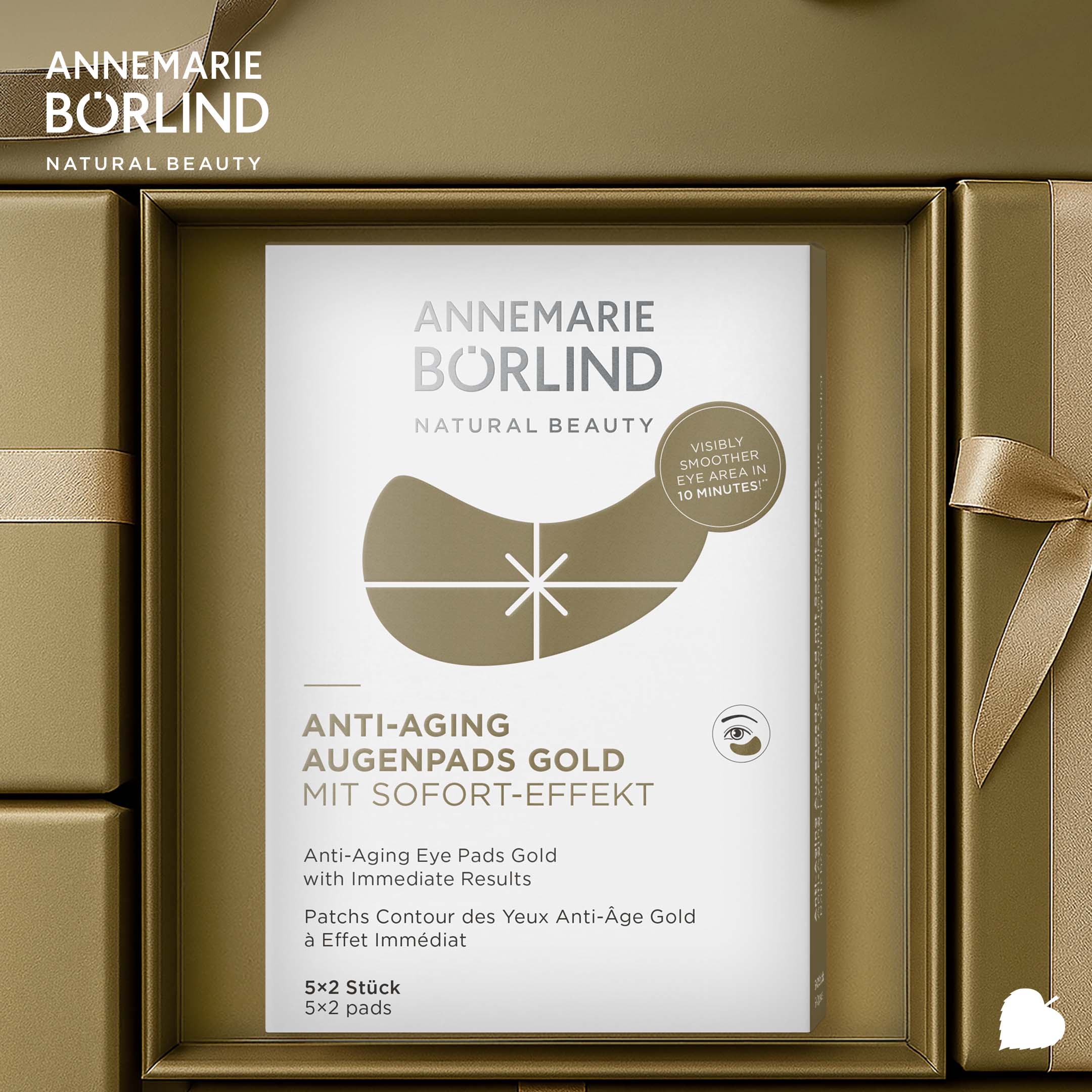 Anti-Aging Augenpads GOLD LIMITED EDITION MIT SOFORT-EFFEKT