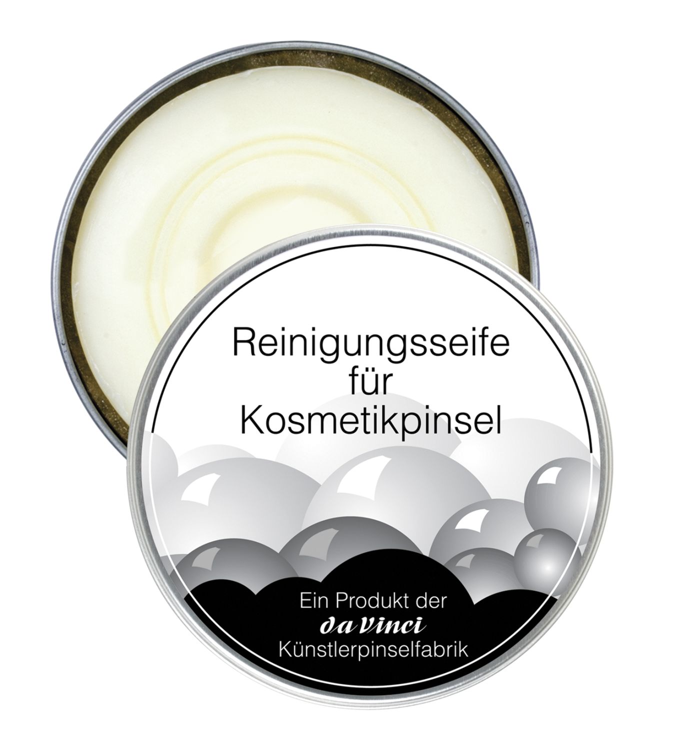Reinigungsseife für Kosmetikpinsel & Beautyblender in Metalldose