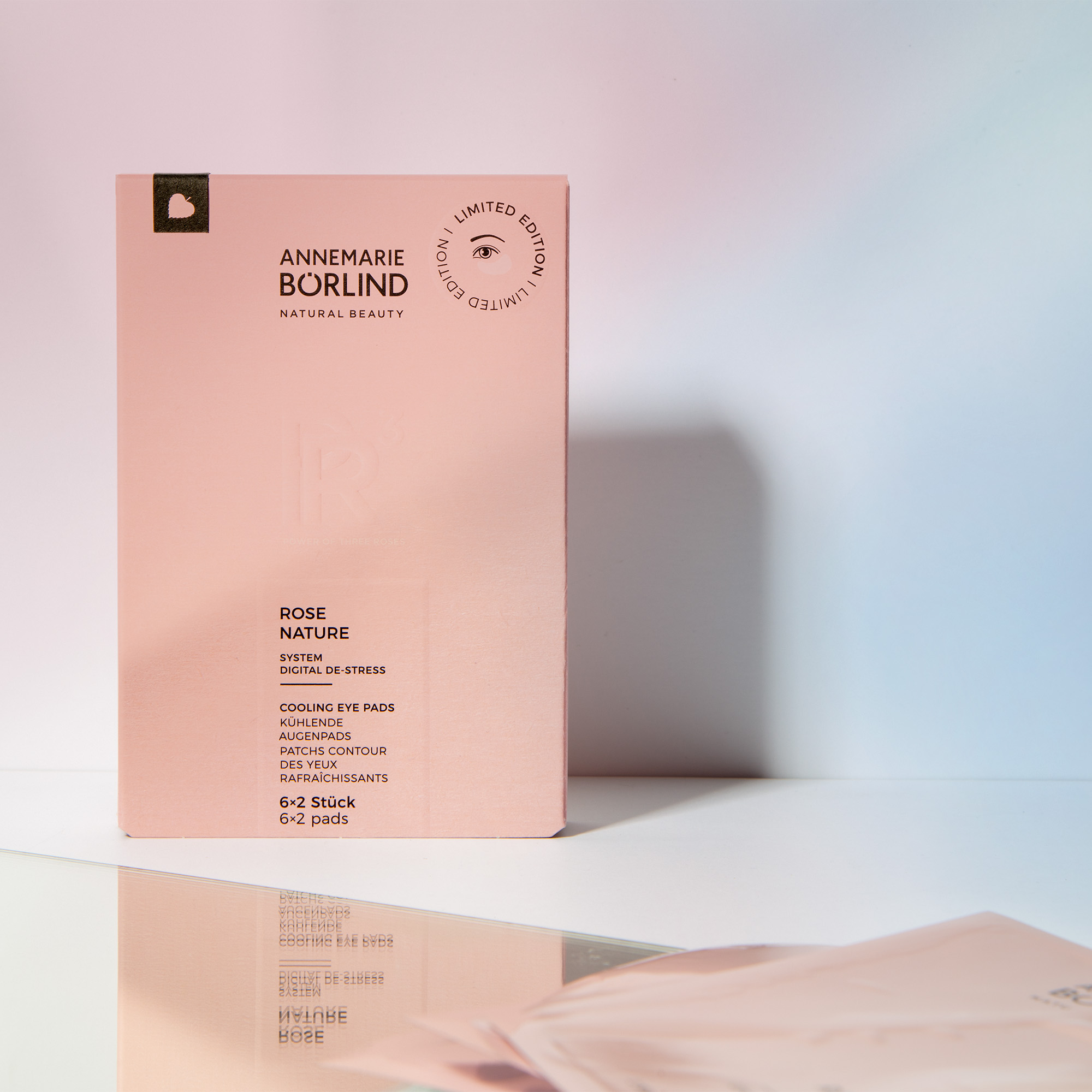 Rose Nature COOLING EYE PADS (6x2 Stück)