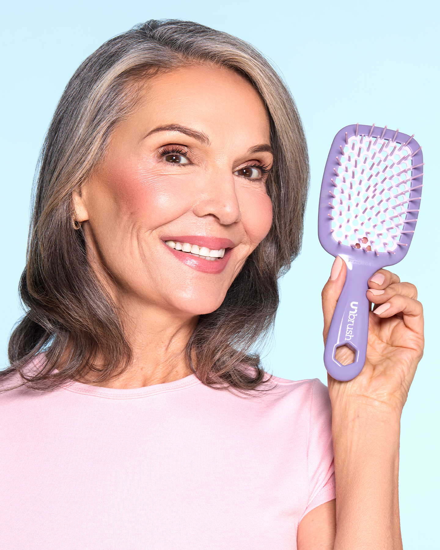 UNbrush Detangling Hair Brush Lavender