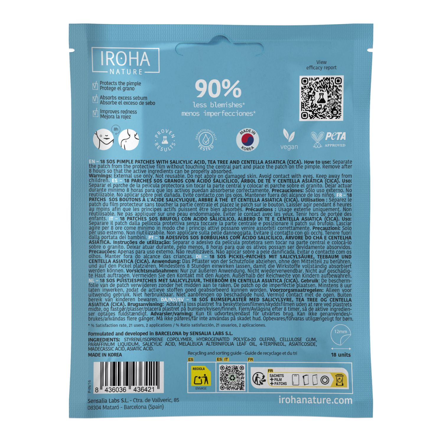 IROHA SOS Pimple Patches