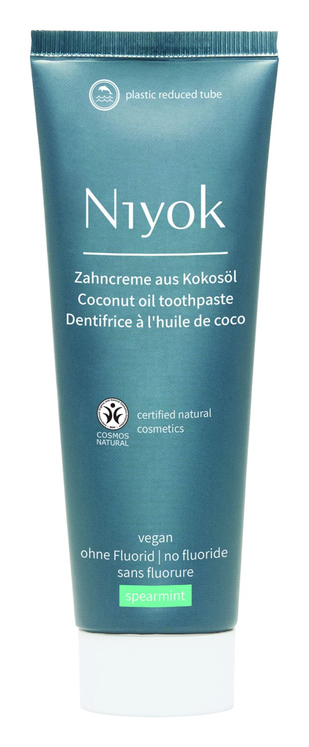 NIYOK Zahncreme Kokosöl Spearmint 75ml