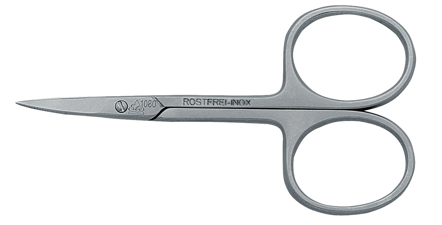 Erbe-Hautschere 9cm rostfrei, feine Spitze