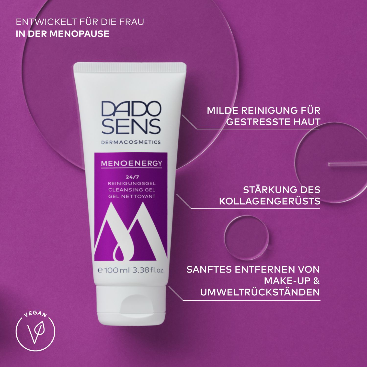 DADO MENOENERGY 24/7 Cleanser 100ml