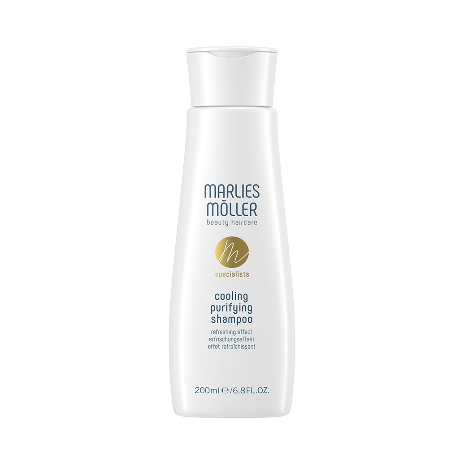Cooling purifying shampoo