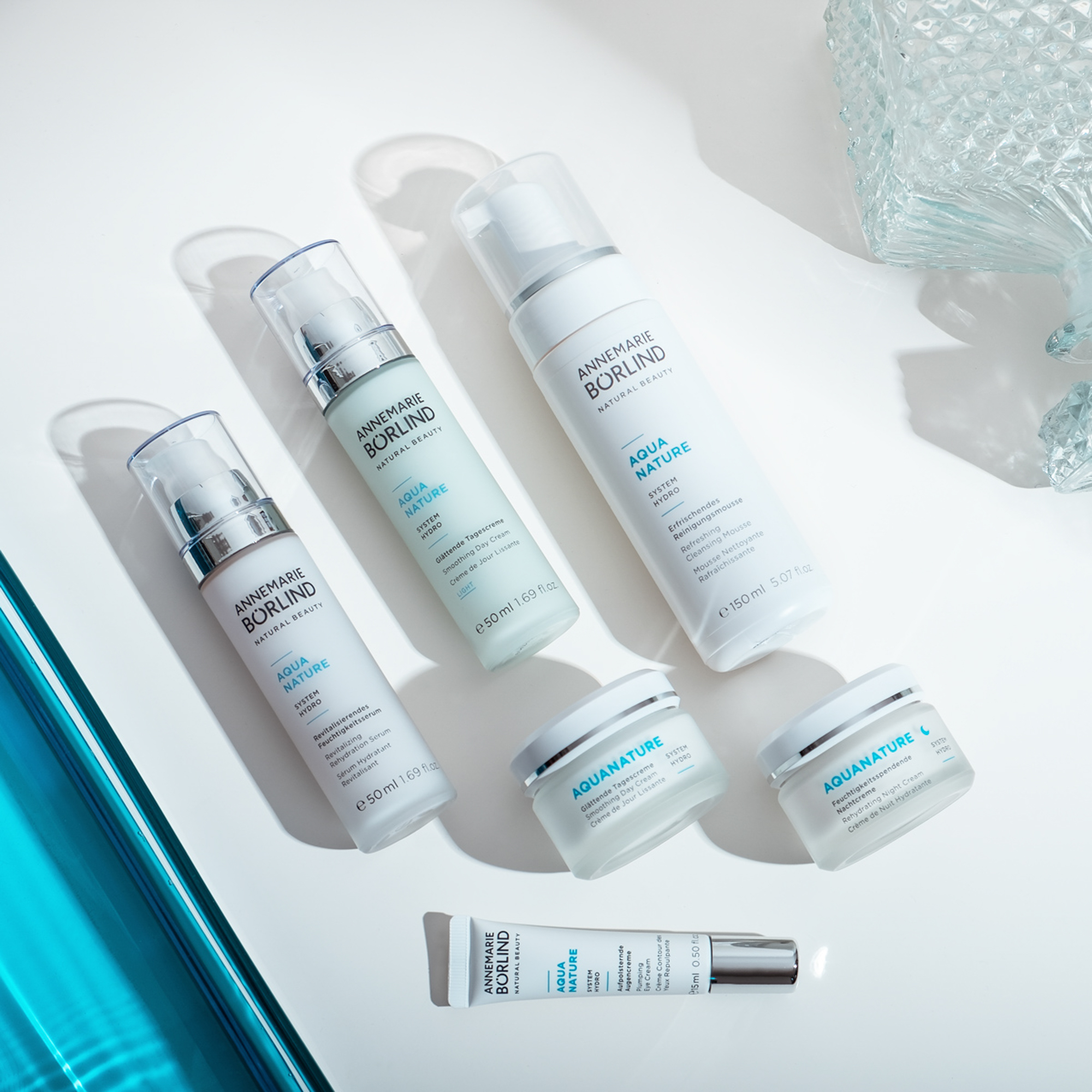 Aquanature Aufpolsternde Augencreme