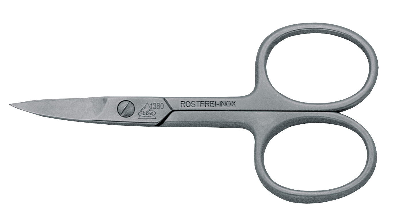 Erbe-Nagelschere Mikro-Zahnung 9cm rostfrei