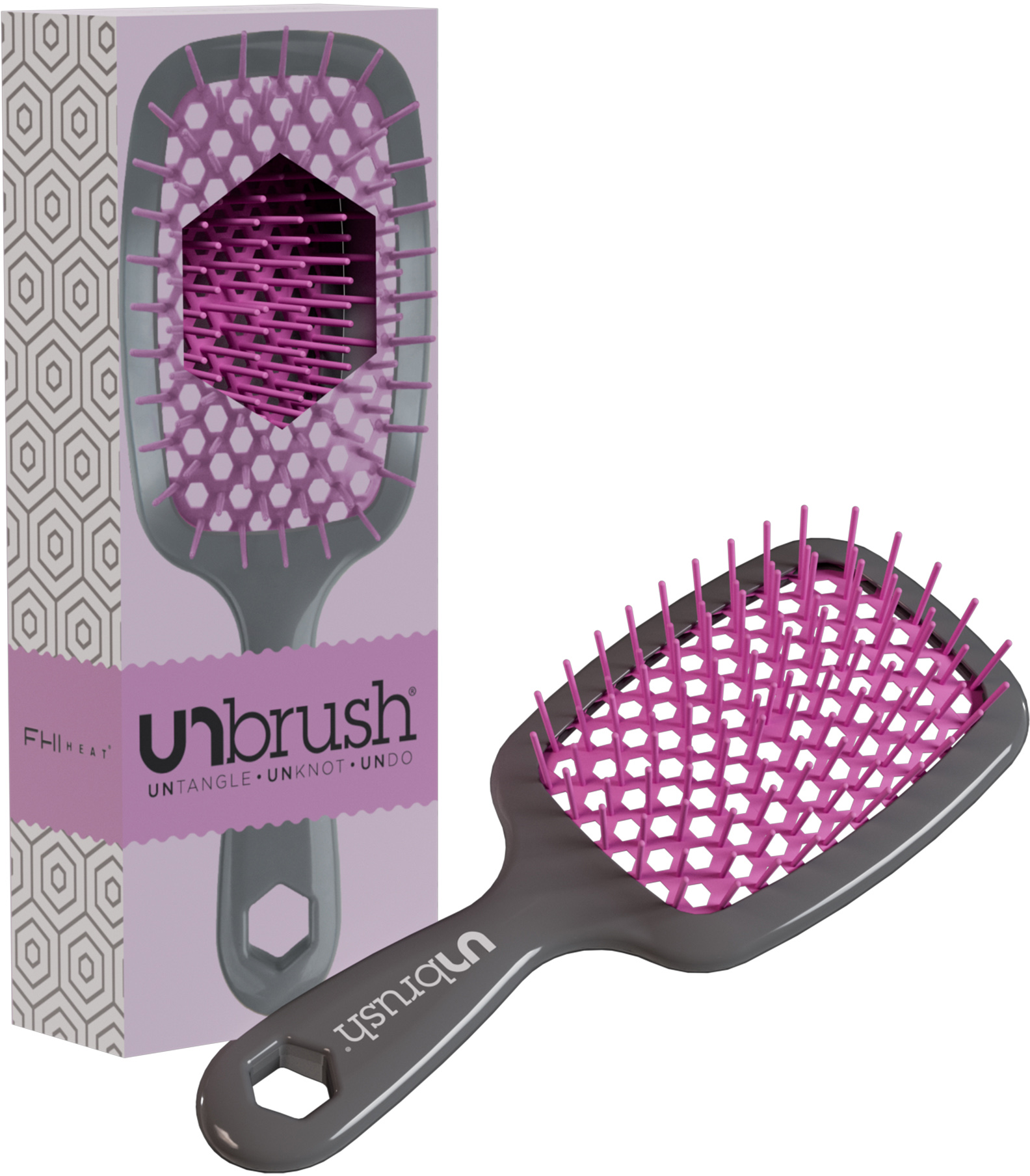 Detangling Hair Brush Orchid