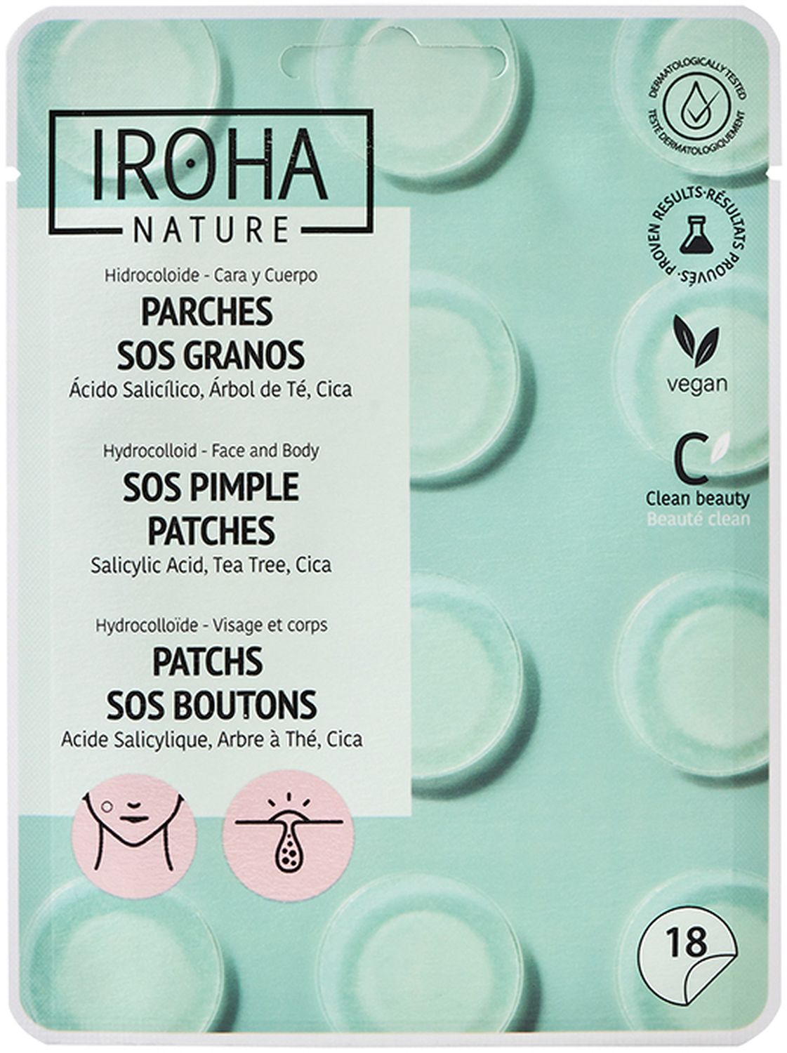 IROHA SOS Pimple Patches