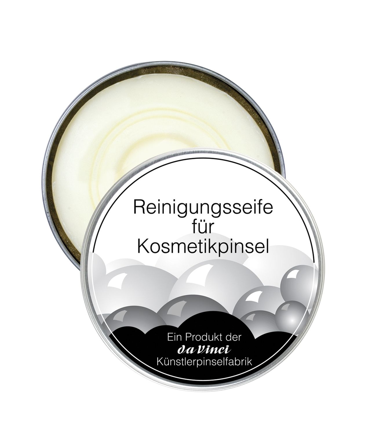 Reinigungsseife für Kosmetikpinsel & Beautyblender in Metalldose