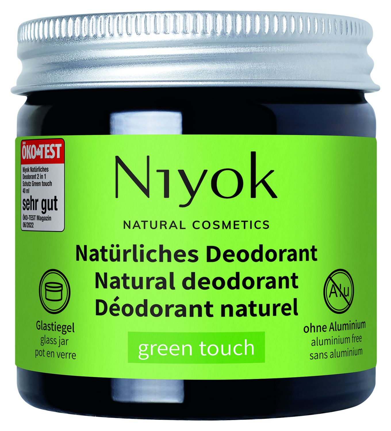 NIYOK Deocreme Green Touch 40ml