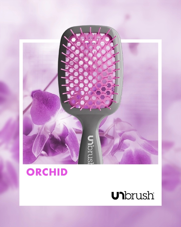 Detangling Hair Brush Orchid