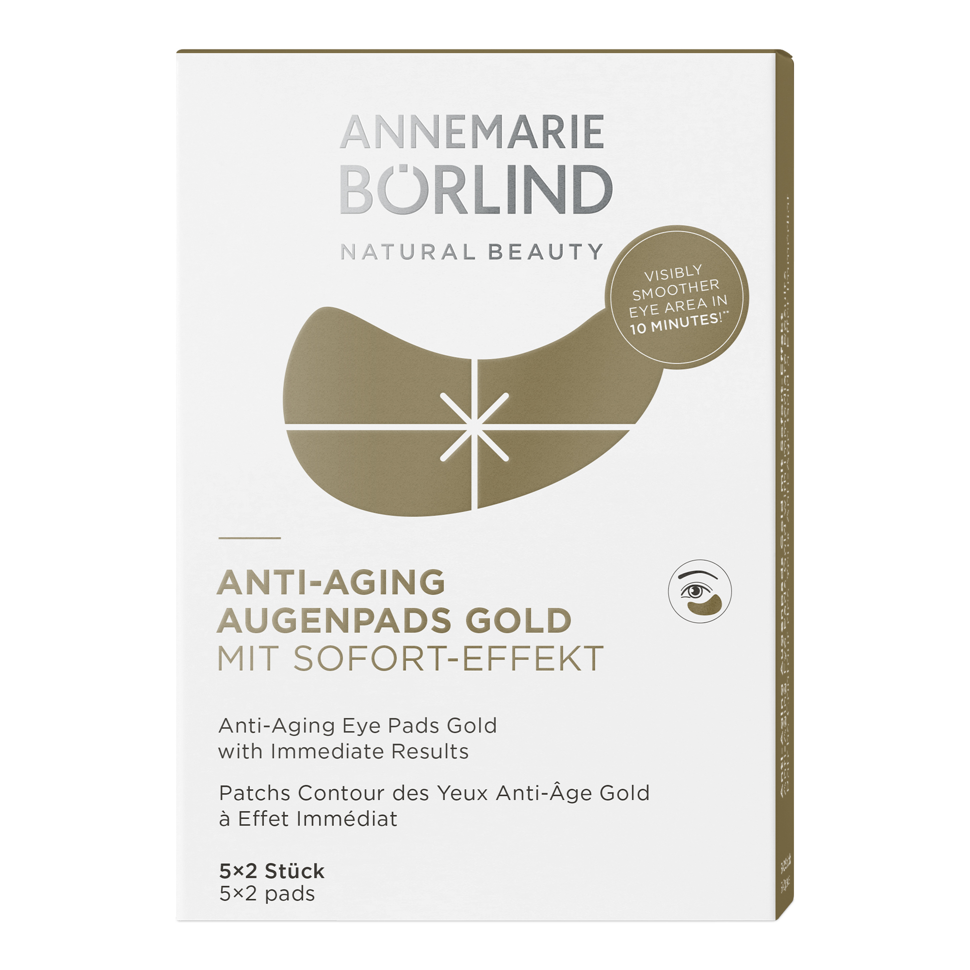 Anti-Aging Augenpads GOLD LIMITED EDITION MIT SOFORT-EFFEKT
